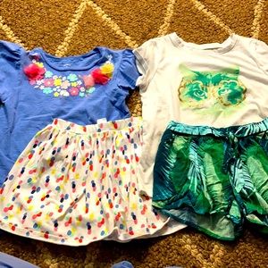 Two preowned girls outfits